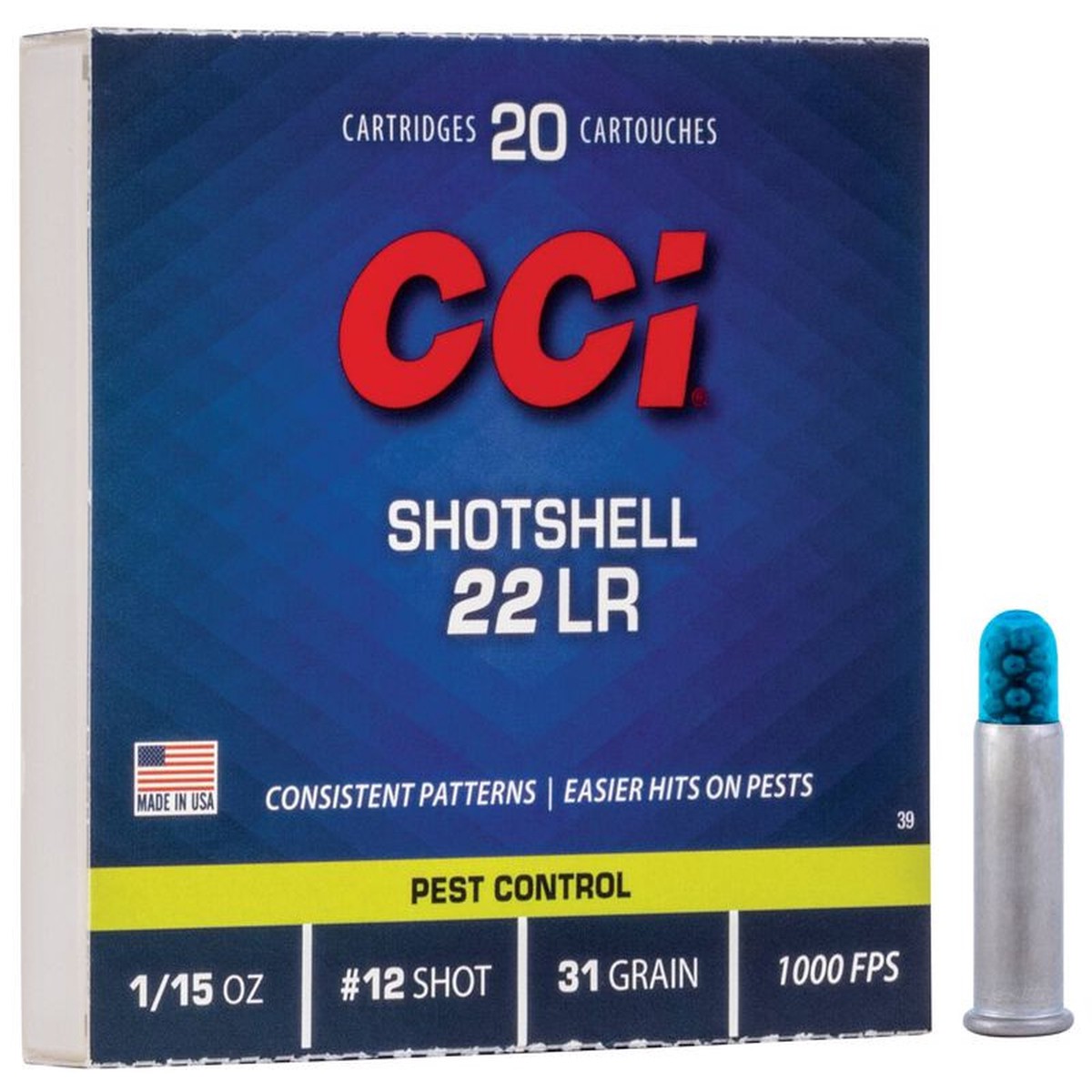 CCI Shotshell Rimfire 22LR
