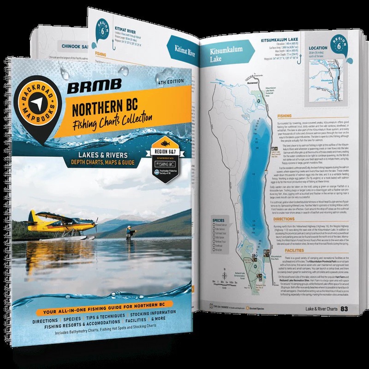 Backroad Mapbook Fishing