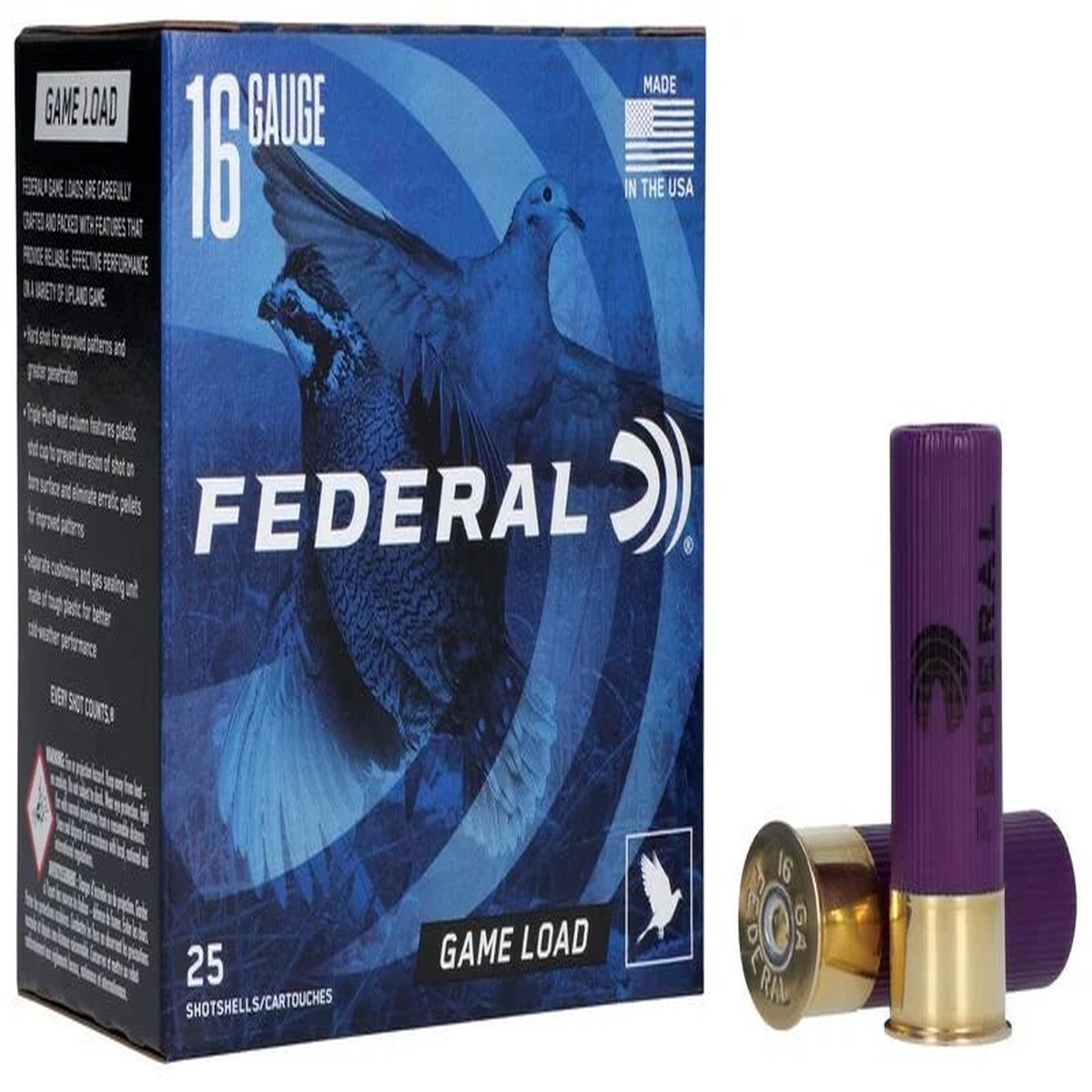 Federal Game Load Shotshell - 16ga