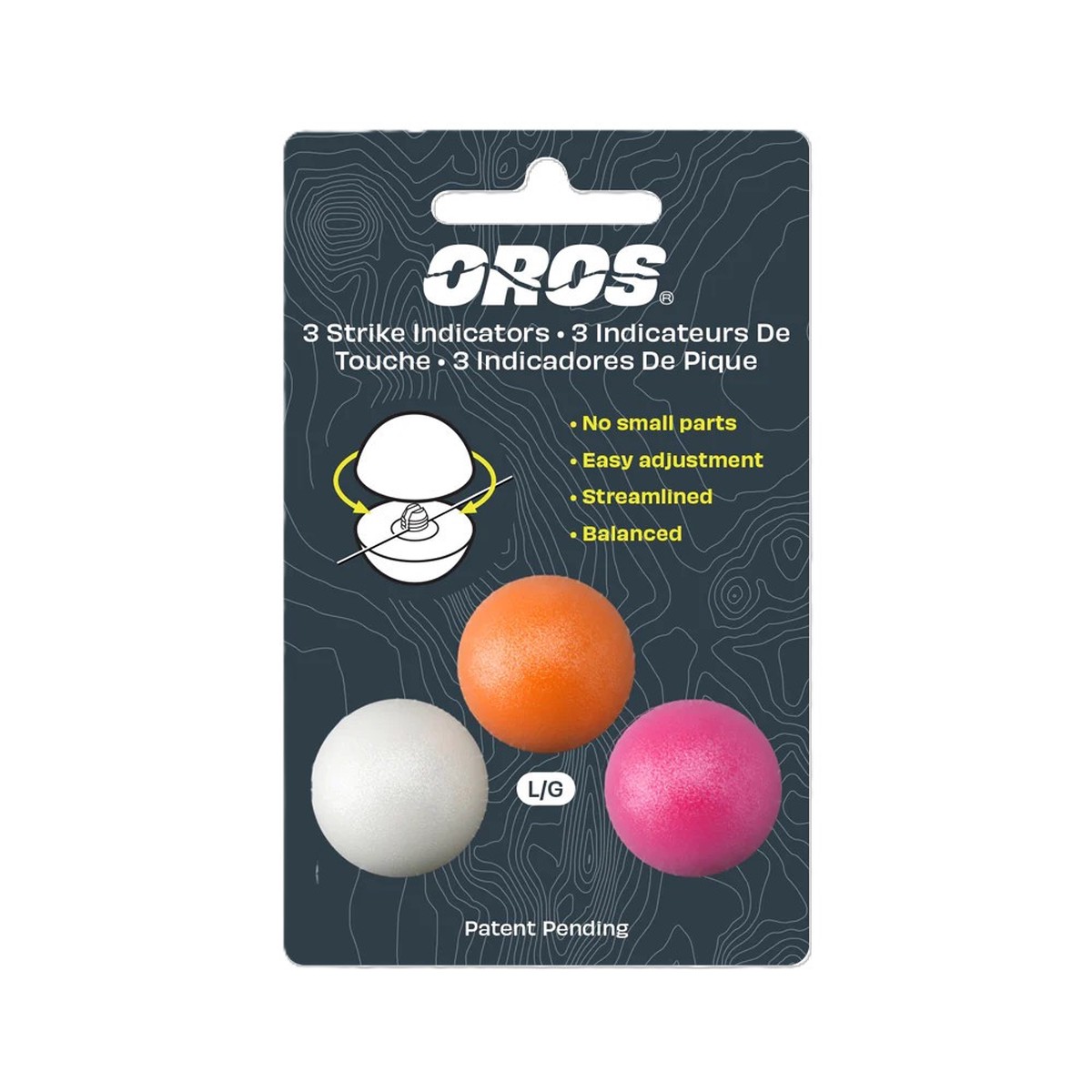 Oros Large Indicator - 3pk Multicolor