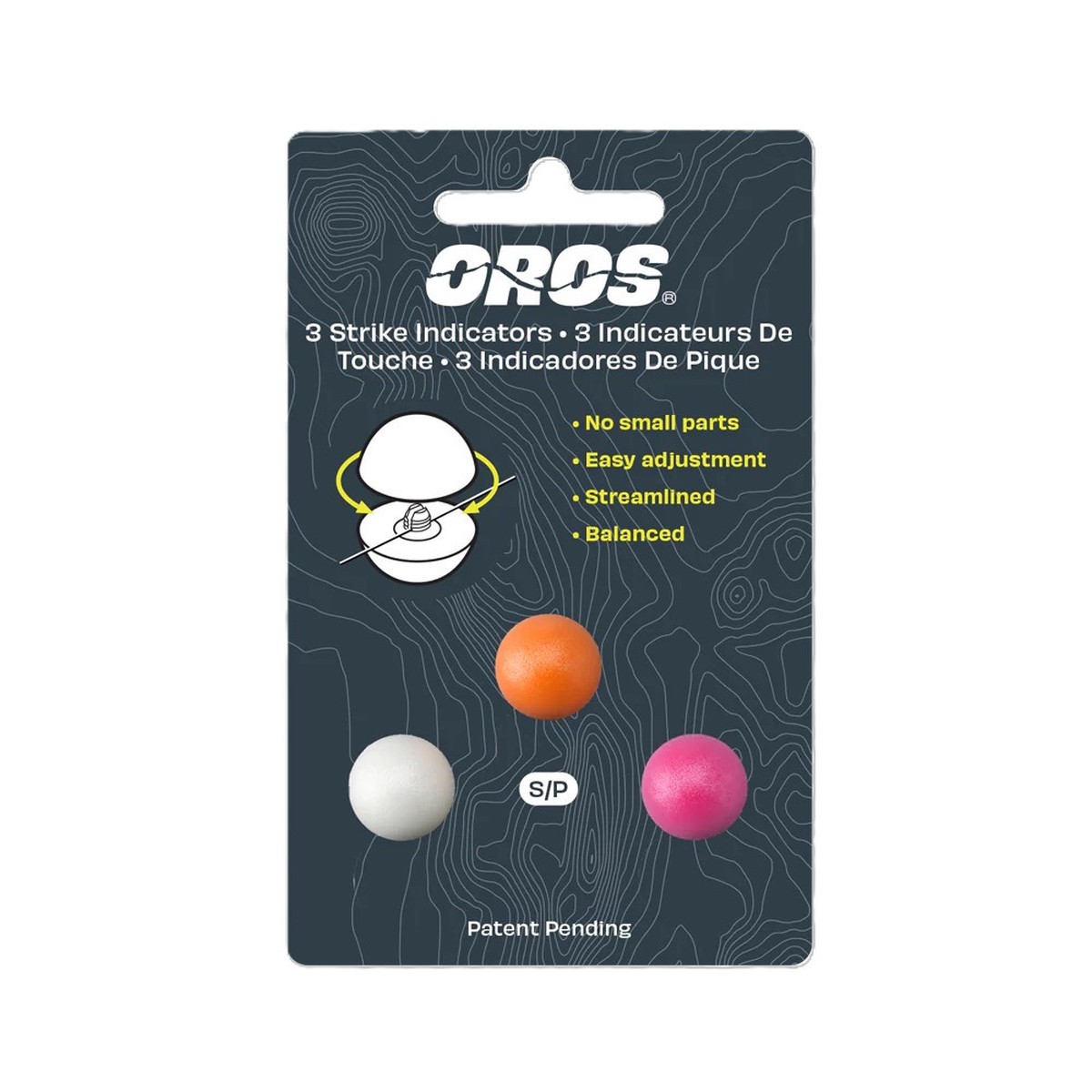 Oros Small Indicator - 3pk Multicolor