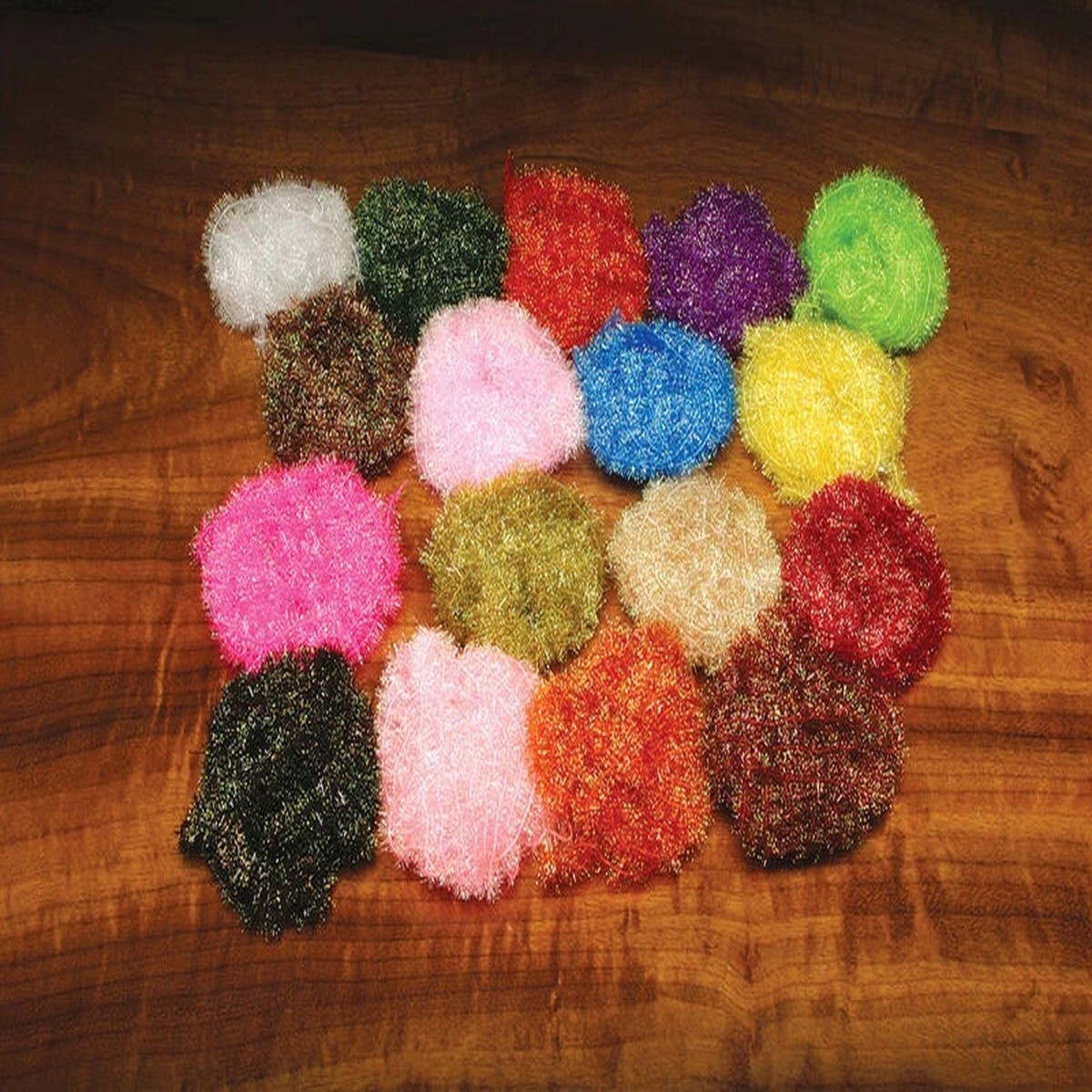 Hareline Crystal Flash Chenille Medium