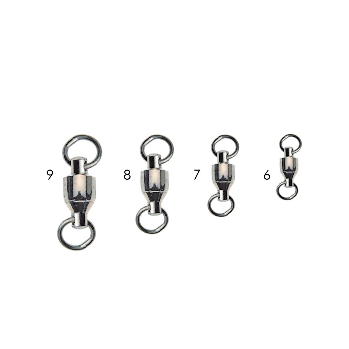 Trolling Swivels Without Snap 12pcs 6 Expert Predator 17841