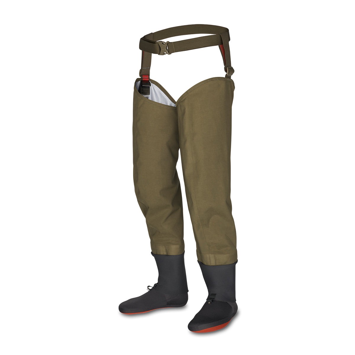 Simms Second Wind Stockingfoot Hip Wader Dark Stone