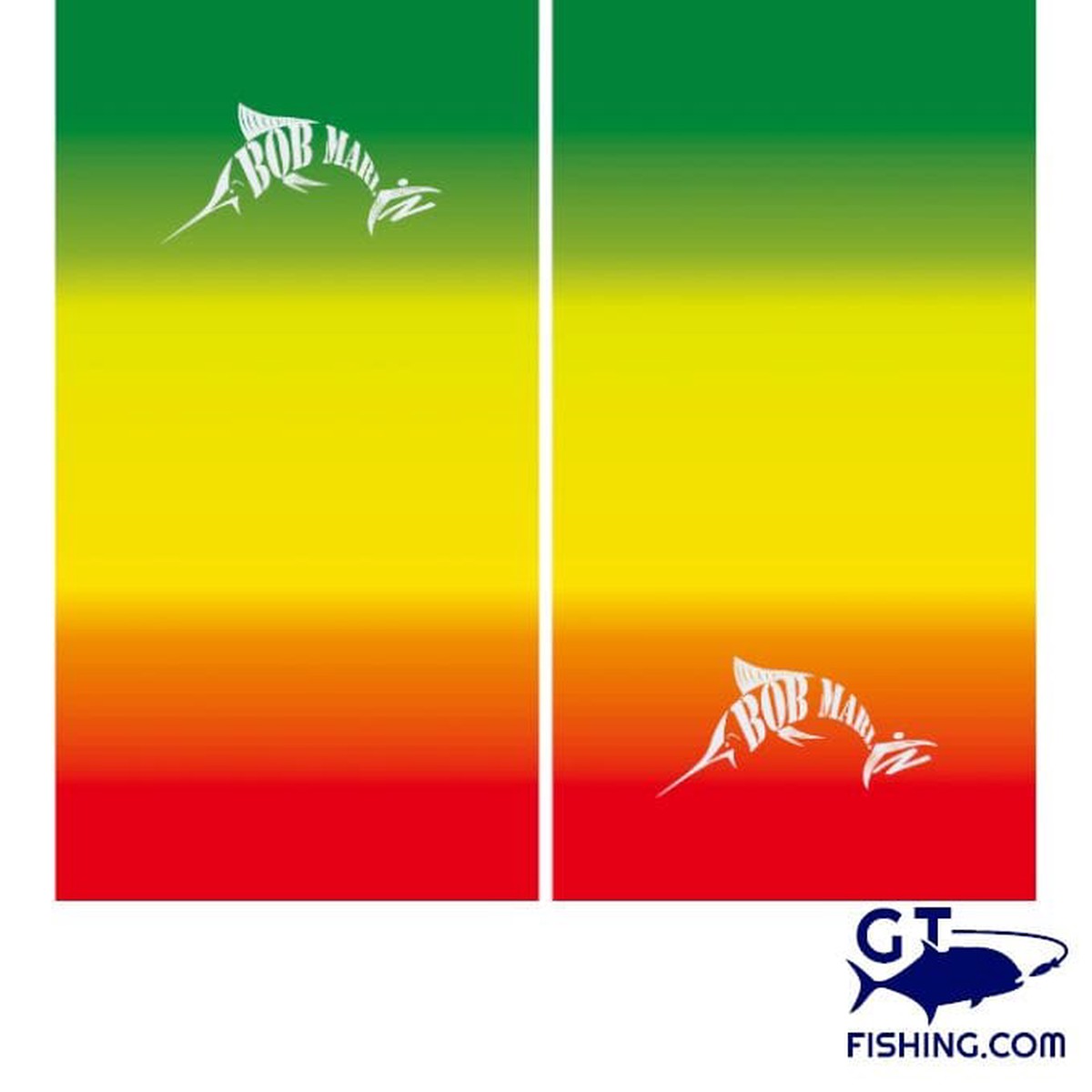 Bob Marlin Faceshield Rasta Flag