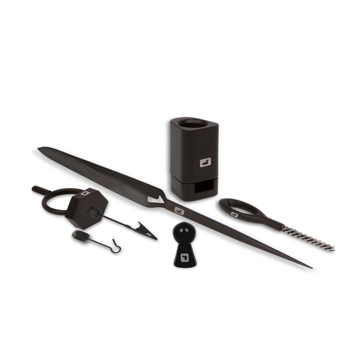Accessory Fly Tying Tool Kit - Black