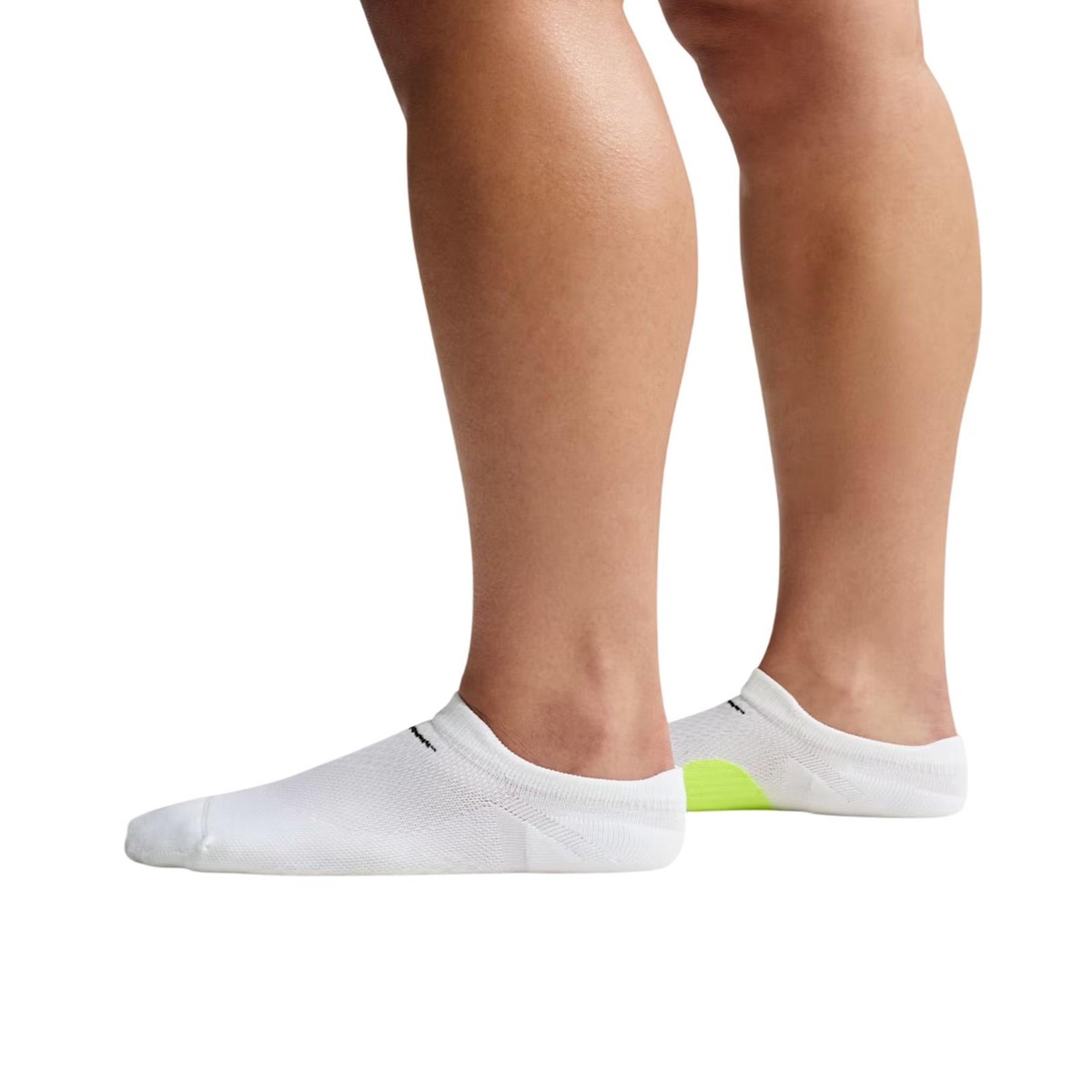 Calze Run Midweight - White/Volt
