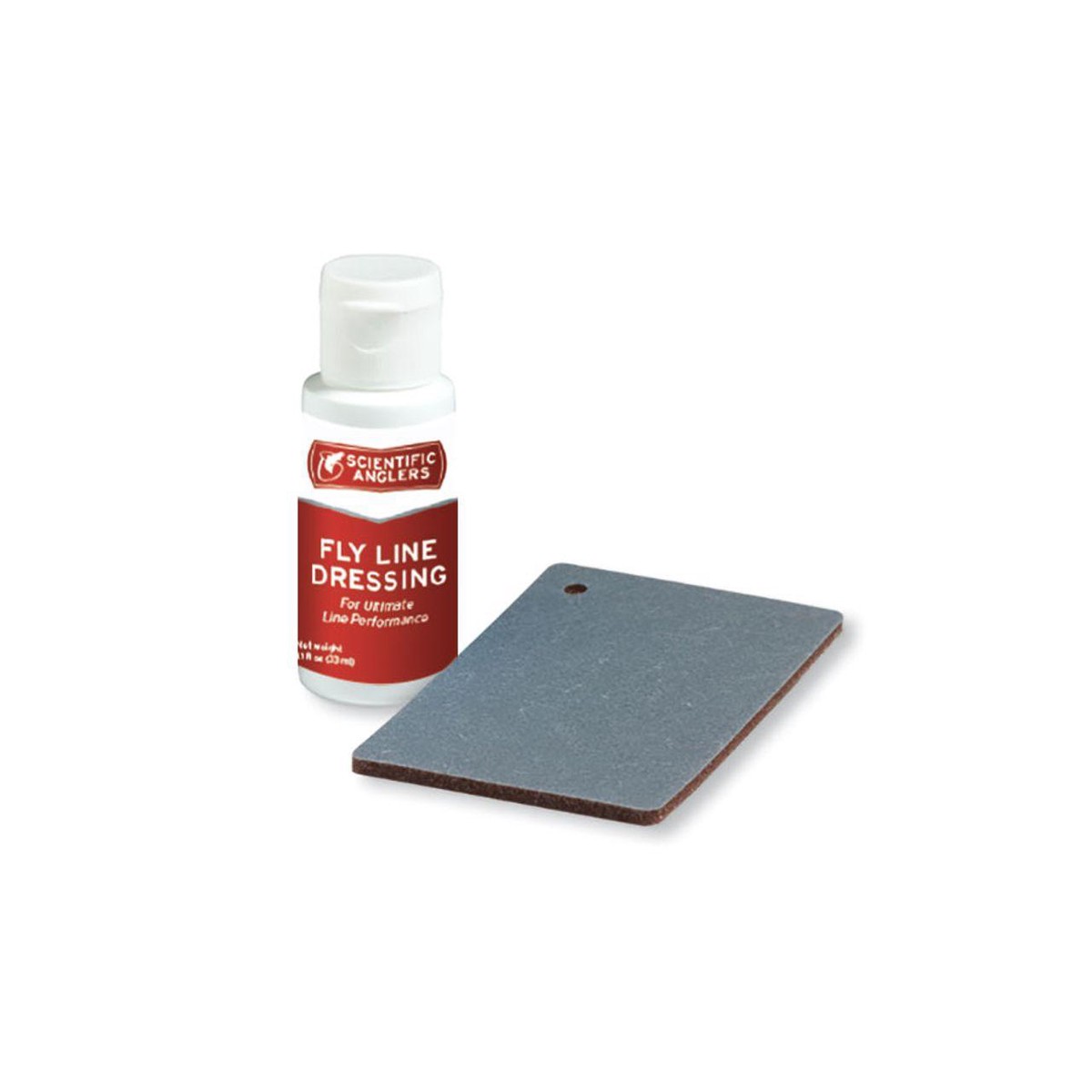 Fly Line Dressing With Pad