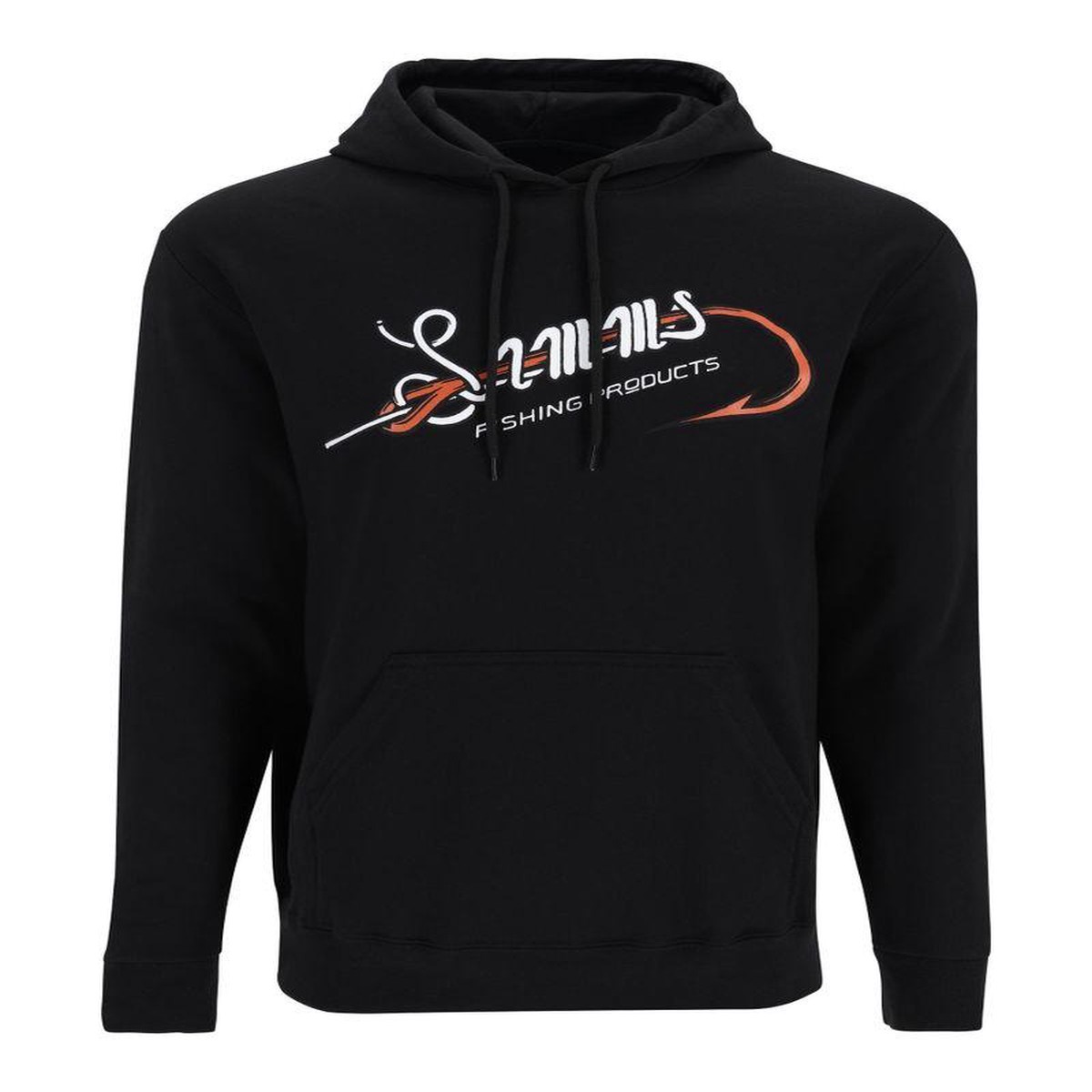Hook and Loop Hoody Black