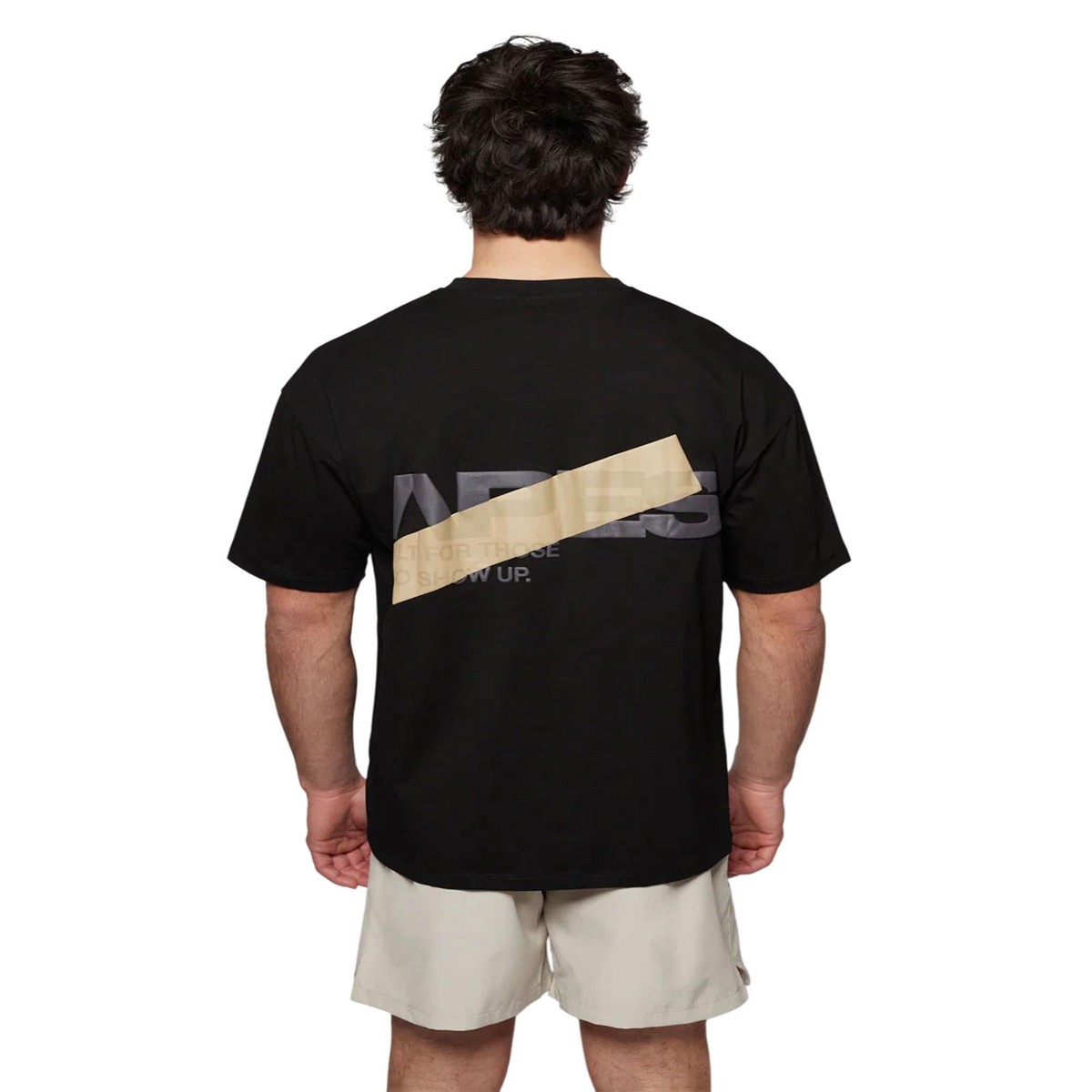 Bold Drop Tshirt Solid Black