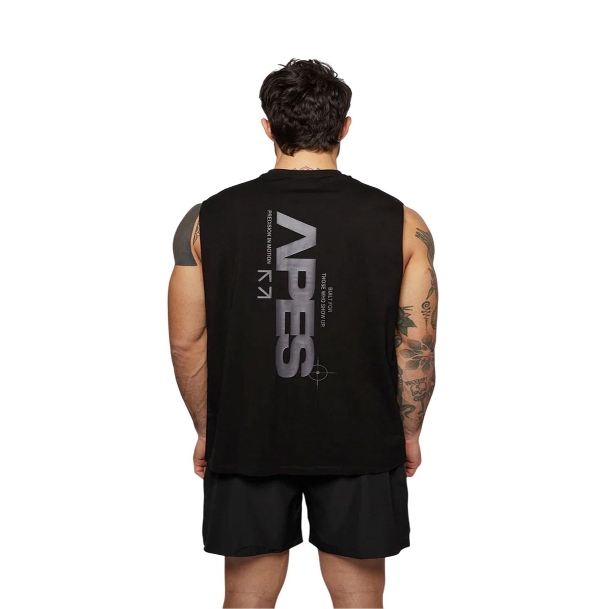 Motion Oversize Tank Solid Black