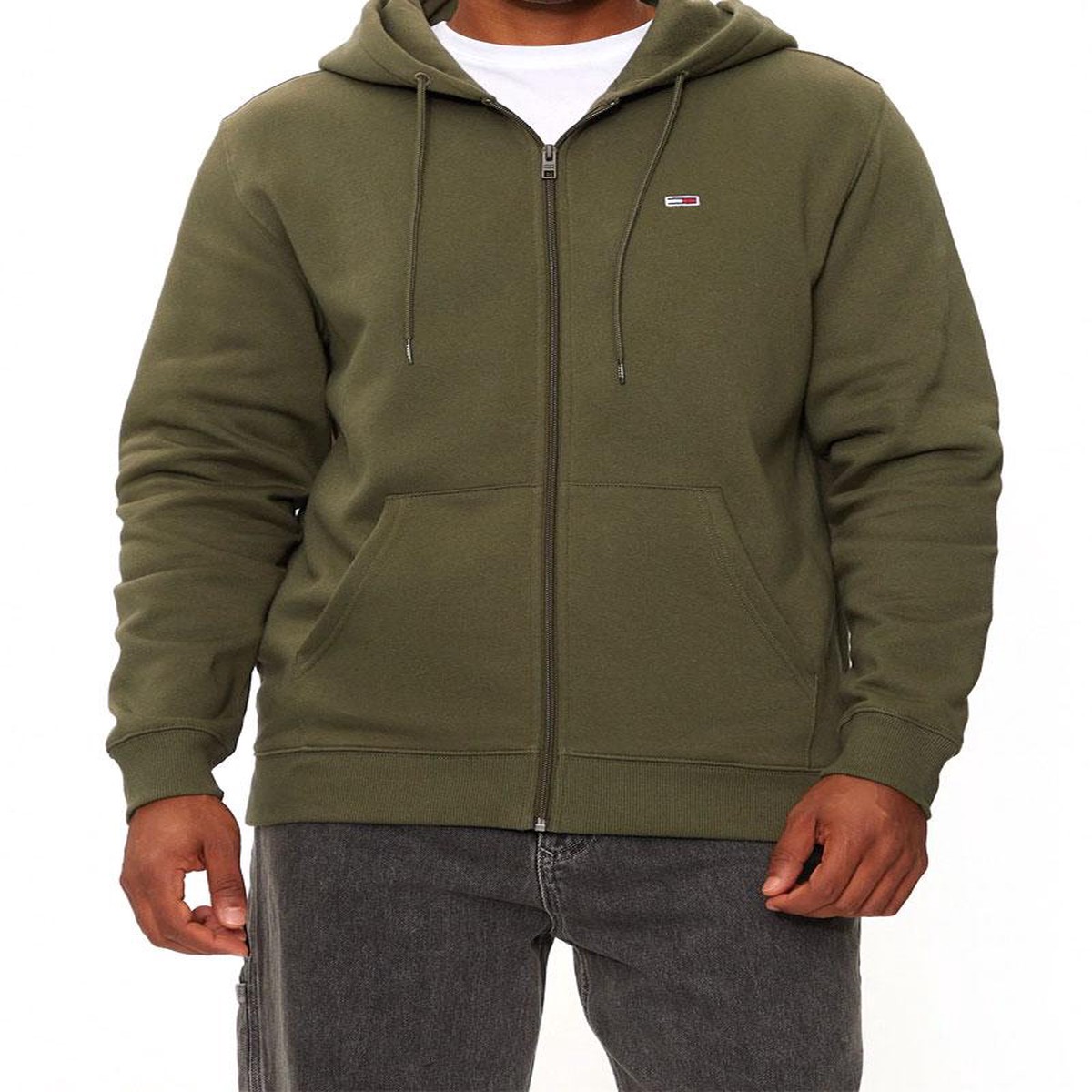 Felpa Regular Flag Zip