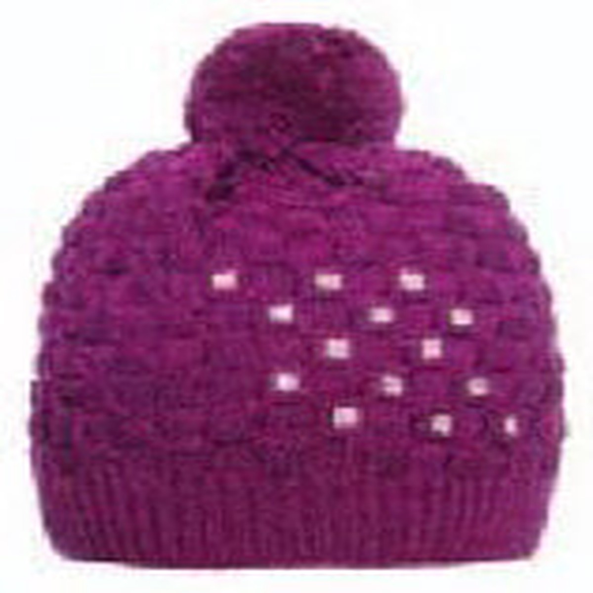 Berretto donna con strass