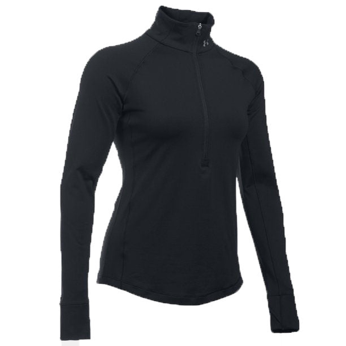 T-Shirt Donna ColdGear Basic Mezza Zip