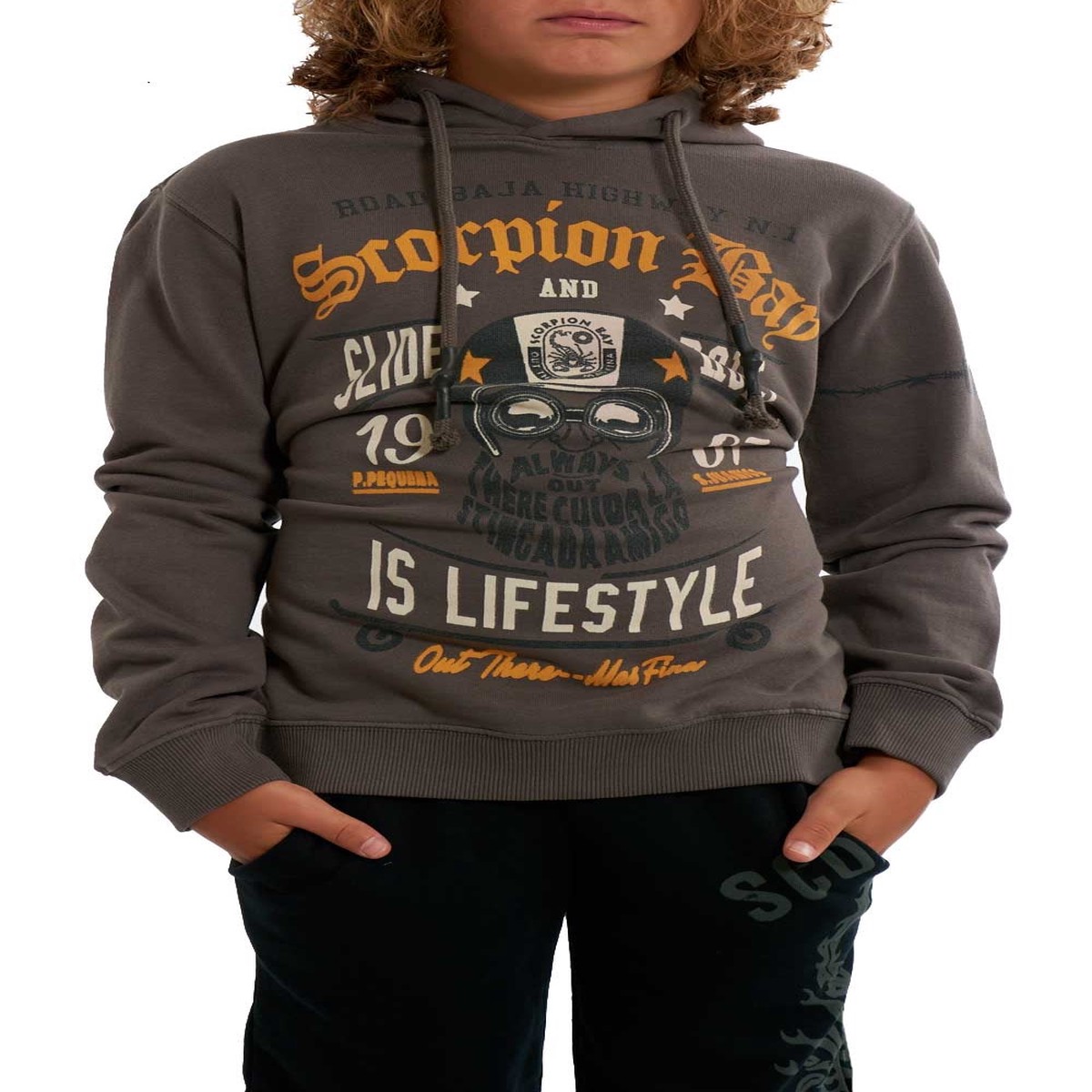 Felpa Junior Con Cappuccio