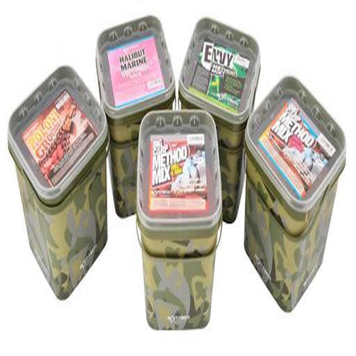 Bait-Tech Pellets Camo Buckets