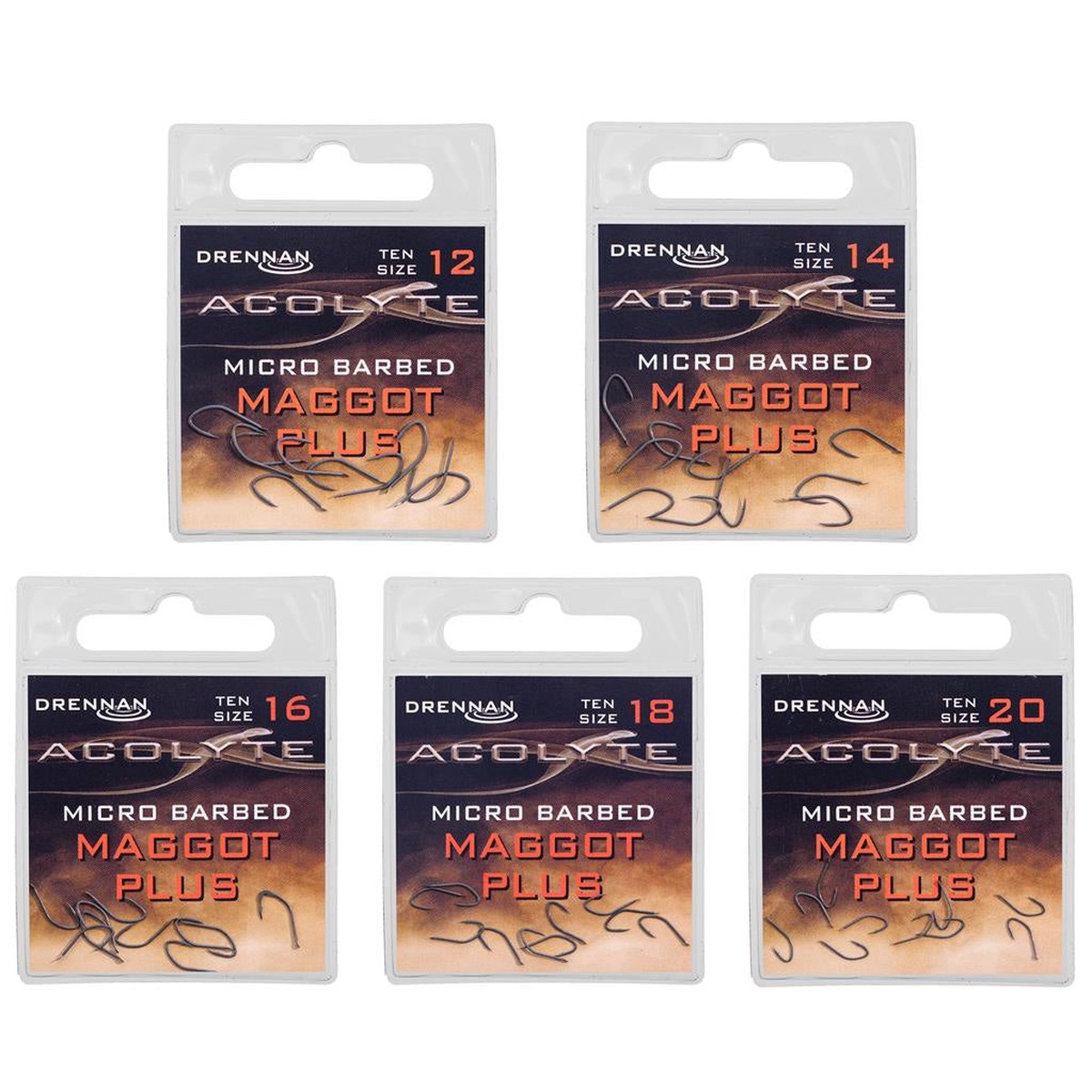 Drennan Acolyte Maggot Plus Micro Barbed Hooks