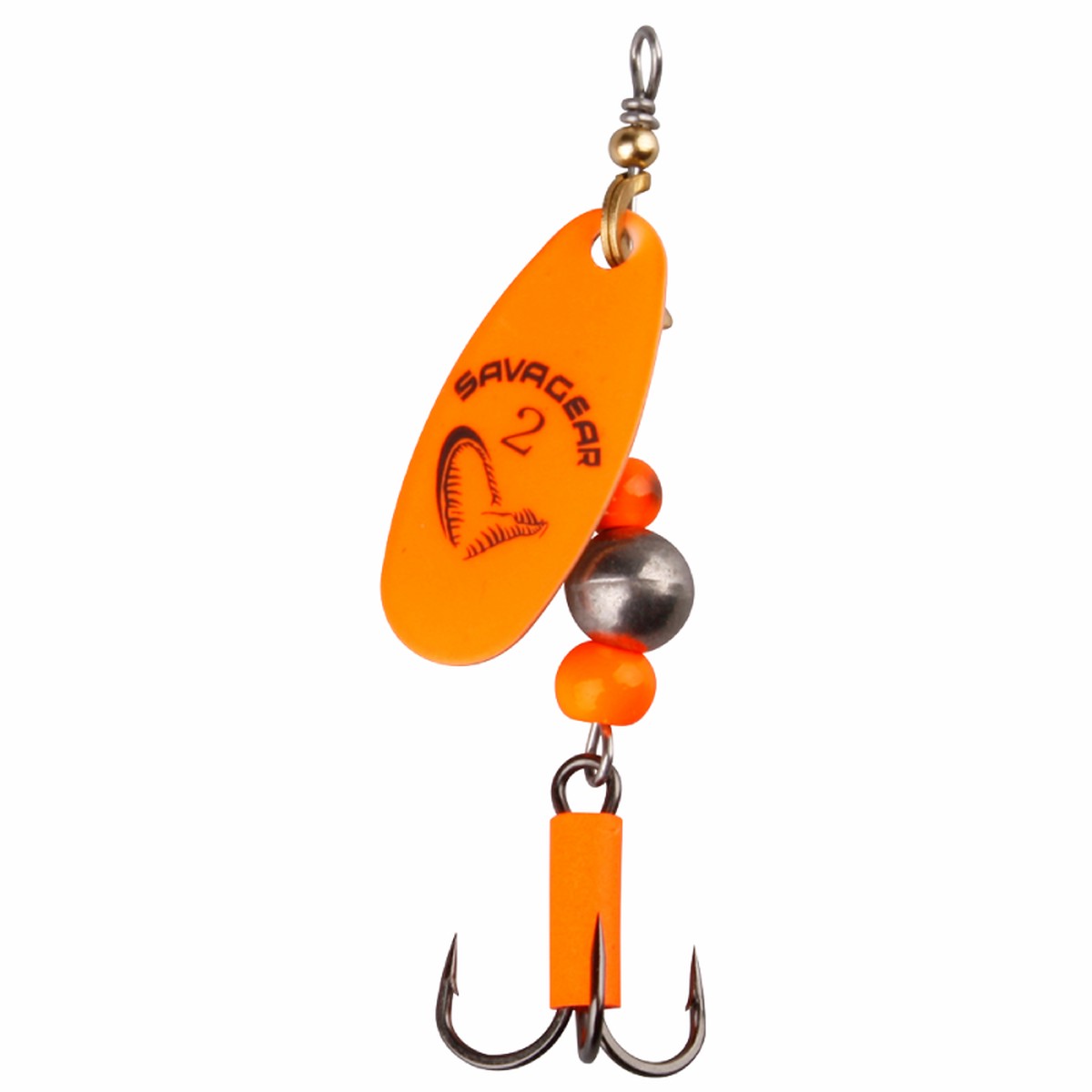 Savage Gear Caviar Spinner #3 9.5g Fluo Orange
